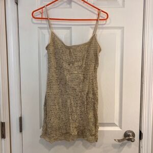Ritchie Swimwear Tan Textured Cover Up